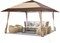 Coffee Pop-Up Patio Gazebo 13x13 ft UPF50+ Vented Top 8-10 Person